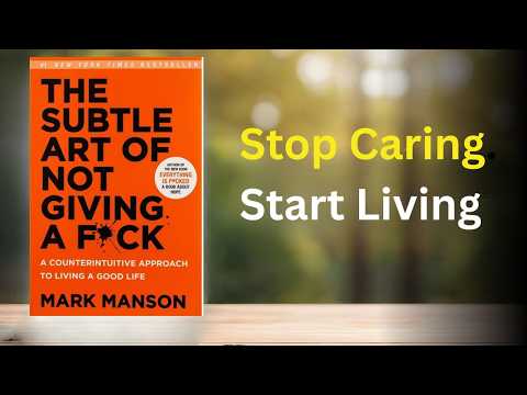 The Subtle Art of Not Giving a F*ck | Full Audiobook | Mark Manson 2026