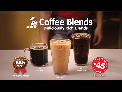 Descubra as novas misturas de café Jollibee!