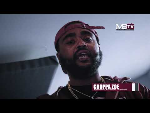 MBTV Exclusive | Choppa Zoe N***as In The Town In-Studio | MB Media And Design #ContentCurationDay