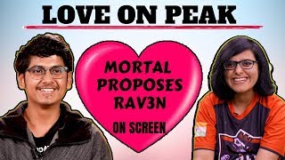 MORTAL says I LOVE YOU RAVEN | MORTAL GIRLFRIEND| RAVEN and MORTAL LOVE| mortal propose girl in pubg