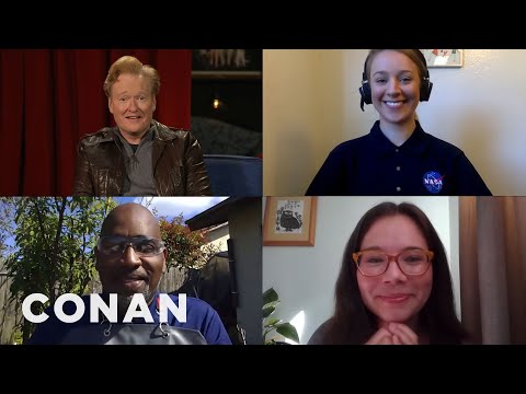 Conan Checks In With Staffers Working From Home - CONAN on TBS
