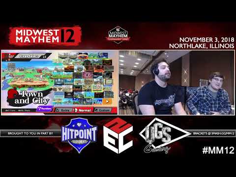 Midwest Mayhem 12 POOLS - Matt Beach (Ryu) vs NA | sinnyboo242 (Sheik)