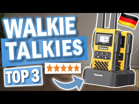 WALKIE TALKIE kaufen: Top 3 Walkie Talkies 2026 im Vergleich!