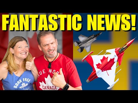 Fantastic News For Canada! Sweden's Gripen Jet Deal Changes EVERYTHING