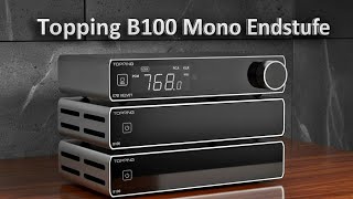 TOPPING B100 – Dieser Mono-Verstärker sprengt Messgrenzen | 151 dB Dynamik & echte High-End-Technik
