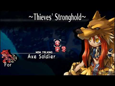 Yggdra Union: Well Never Fight Alone - Anime Strategy game for PSP