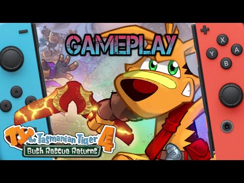 TY the Tasmanian Tiger 4: Bush Rescue Returns | Nintendo Switch Gameplay