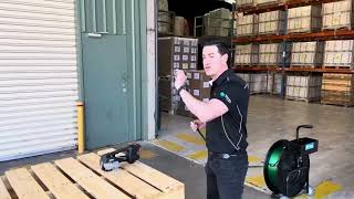 Tenso® TS-464 Battery Powered Strapping Tool video 2