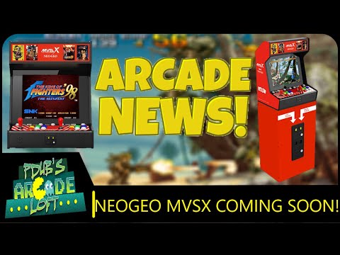NEOGEO MVSX Arcade Machine from Unico and SNK!