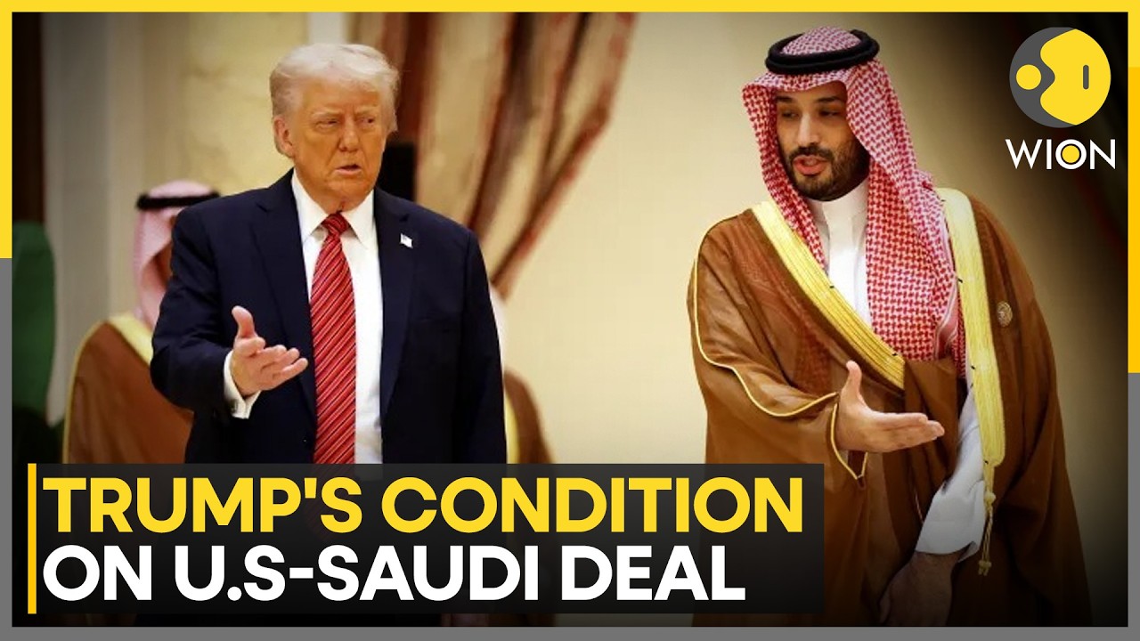 US-Saudi Deal: Trump Says Saudi Should Join Abraham Accords | WION News
