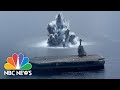 Must See: Massive Underwater Explosions From Navy Aircraft Carrier Test