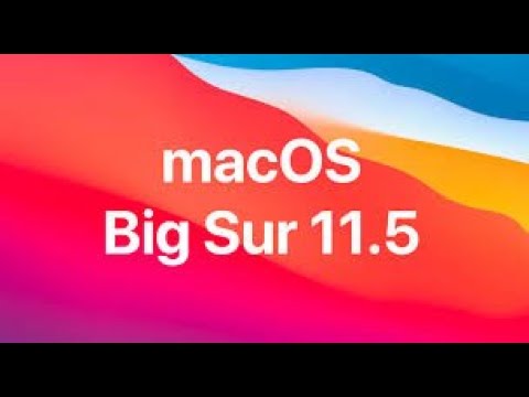 Install Updates MacOS Big Sur 11.5.1