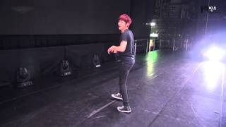 BTOB Minhyuk tumbling skill