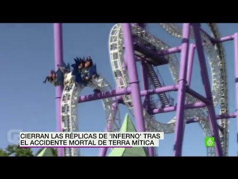 Cierran las réplicas de 'Inferno' tras el accidente mortal de Terra Mítica