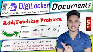 Digilocker fetching problem | Digilocker problem | digilocker issued documents problem | TekHackerJi