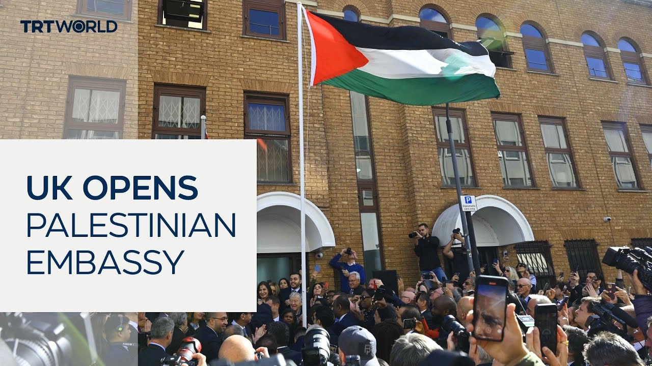 Palestinian Embassy in London inaugurated in London