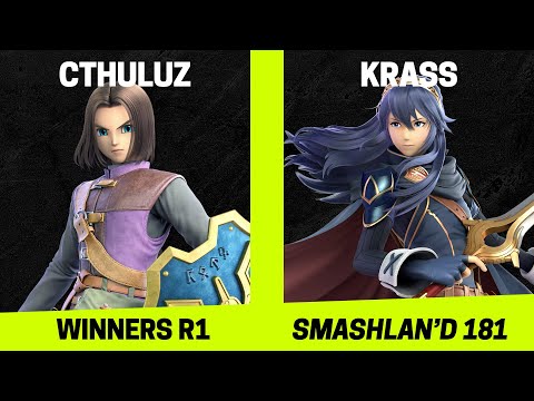 SmashLAN'd 181 Winners R1 - Cthuluz vs Krass - SSBU Smash Ultimate Tournament