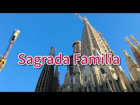 Sagrada Familia construction schedule in 2022 / 18-JAN-2022