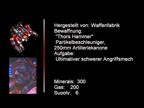 StarCraft 2 - Thor German / Deutsch Quotes