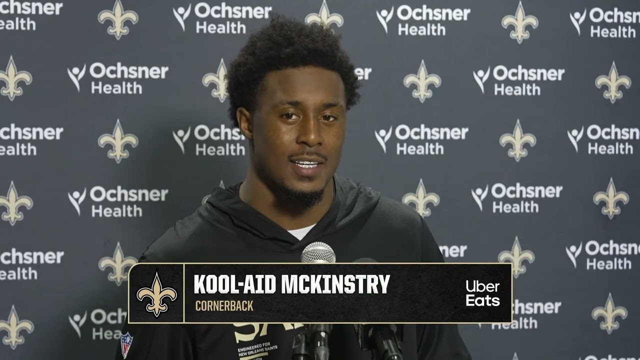Kool-Aid McKinstry | Saints-Dolphins Postgame | 2025 NFL Week 13