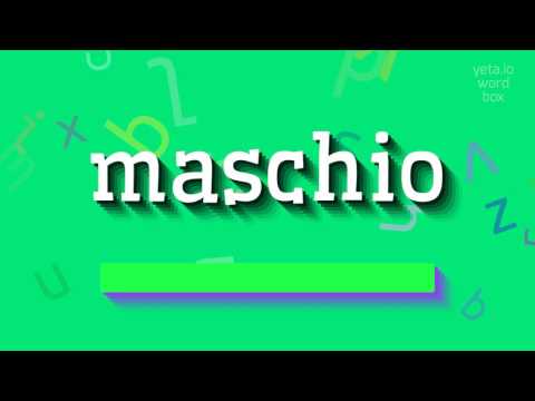 How to say "maschio"! (High Quality Voices)