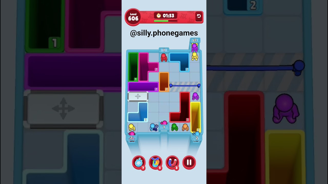 Drop Away Level 606 Walkthrough Solution