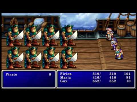 Let's Play Final Fantasy 2 (Dawn of Souls) PSP Walkthrough Part 8 (Castle Deist)