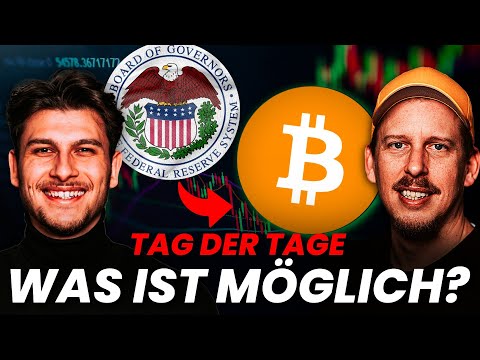 Das passiert jetzt mit Bitcoin & Altcoins - Fed-Entscheid heute!