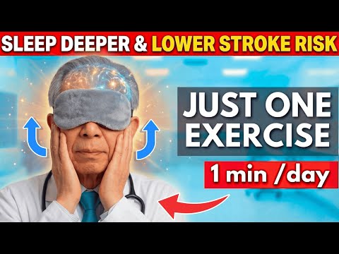This 20-Second Jaw Trick Helps You Sleep Deeper & Reduces Night Stroke Risk After 60