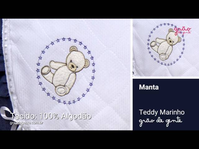 Manta Teddy Marinho | Ref: 50230