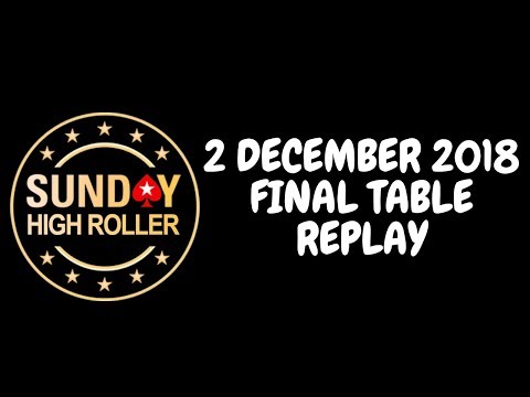 High Roller Club: $2,100 Sunday HR 2 December 2018 with bencb789/stevie444/Lena900