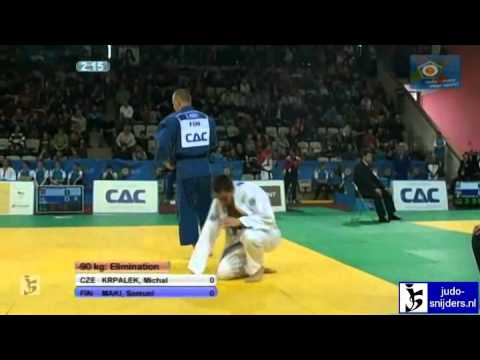 Judo 2012 World Cup Prague: Krpalek (CZE) - Maki (FIN) [-90kg]