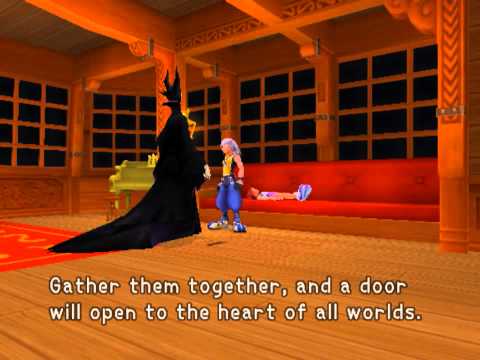 Kingdom Hearts, English cutscene: 120 - Lifeless Puppet - HD 720p
