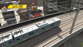 TRAINZ 2022 Railroad Simulator Japan Passenger Commute Rush Hour Passing by McDonalds Day 5