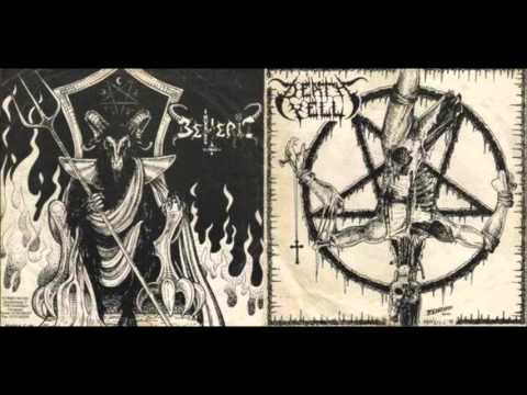 BEHERIT & DEATH YELL   7'' Split - 02 DEATH YELL - Obsessed by the Vision