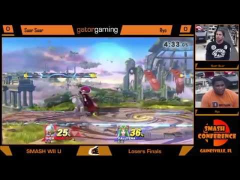 SC 16: Suar Suar (Sheik) vs Ryo (Palutena/Ike) Losers Finals (Smash Wii U)