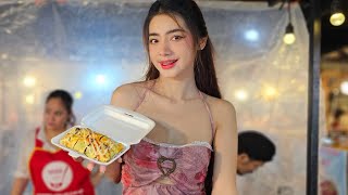 🇱🇦The Most Beautiful Omelette Lady In Vientiane | Laos Street Food