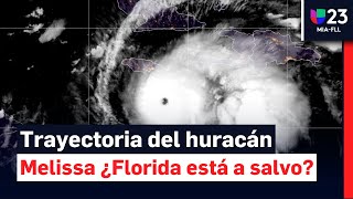 Huracán Melissa va hacia Cuba: ¿Florida está a salvo?