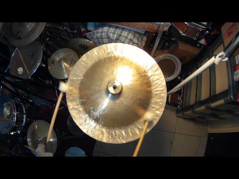 Wuhan China 18'' Cymbal Sound Test  HQ