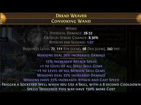Path Of Exile 3.25: Basic Minion Wands Craft Short Tutorial