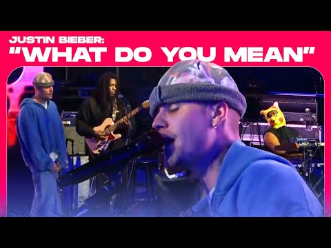 JUSTIN BIEBER PERFORMS "WHAT DO YOU MEAN" IN 2025