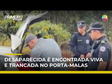 Mulher desaparecida é encontrada viva dentro do porta‑malas do próprio carro | #PrimeiroImpacto