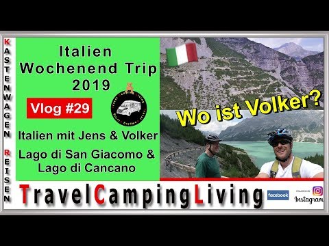 #29 Italien mit Jens & Volker | Lago di San Giacomo & Cancano | Einer geht verloren | Bike Tour