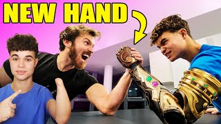 I built this YouTuber a Bionic Hand!