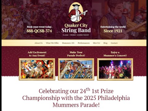 Quaker City String Band 2023 plays "Phantom of the Opera" - arranged by Anthony Trombetta III