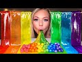 ASMR RAINBOW SHEET JELLY, RAINBOW TAPIOCA PEARLS, POP ROCKS, EATING SOUNDS 먹방 MUKBANG ASMR RAINBOW SHEET JELLY, RAINBOW TAPIOCA PEARLS, POP ROCKS, EATING SOUNDS 먹방 MUKBANG
