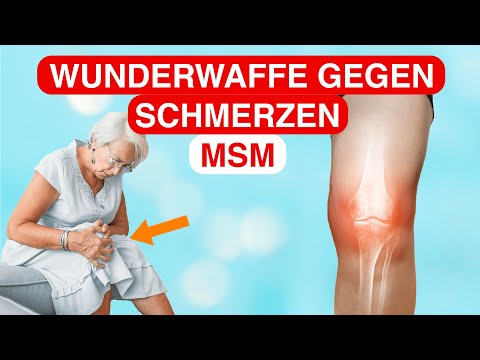 MSM erlöst dich von Arthrose-Schmerzen und bekämpft den Krebs