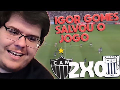 CASIMIRO REAGE A ATLETICO MINEIRO 2X0 ALIANZA LIMA - MELHORES MOMENTOS #casimiro