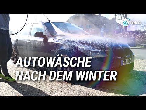 Auto waschen nach dem Winter: Professionelle Fahrzeugpflege im Frühling