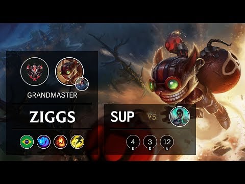 Ziggs Support vs Karma - BR Grandmaster Patch 9.16